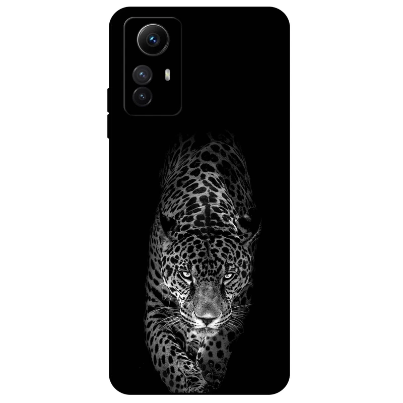 کاور مگافون طرح پلنگ مدل 1879 مناسب برای گوشی موبایل شیائومی Redmi Note 12s