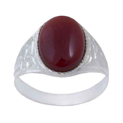 انگشتر نقره مردانه بازرگانی میلادی مدل سنگ عقیق اصل کد AM_086