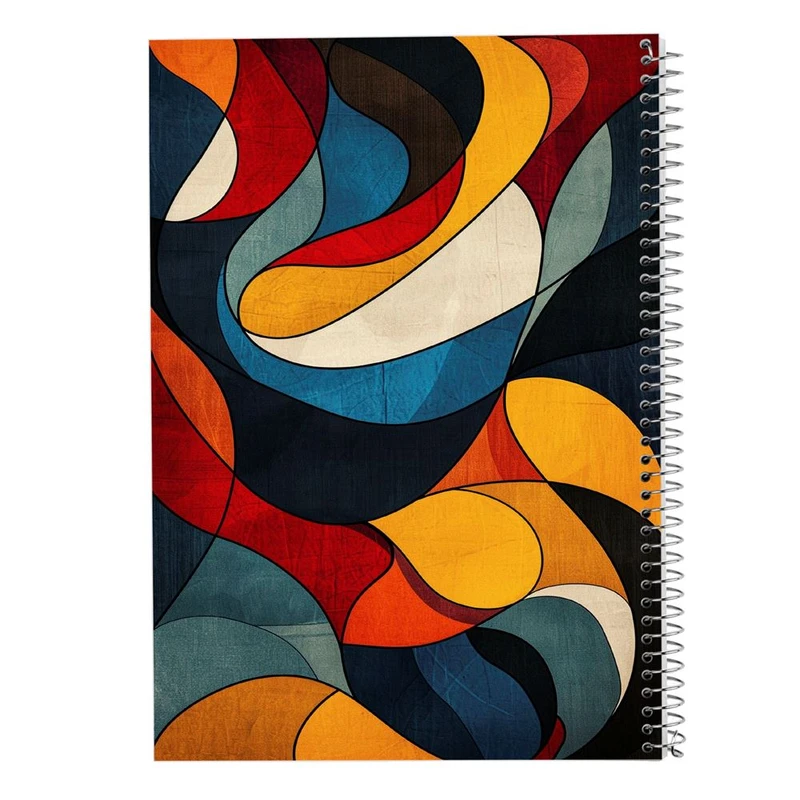 دفتر لیست خرید 50 برگ مدوپد مدل اشکال فانتزی کد DF16087