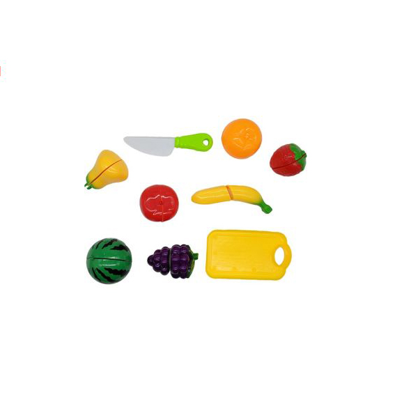 اسباب بازی طرح میوه برشی مدل Cut fruit vegetable مجموعه 7 عددی