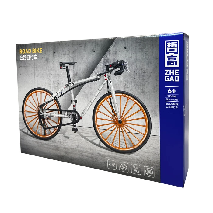 ساختنی 244 تکه مدل دوچرخه جاده