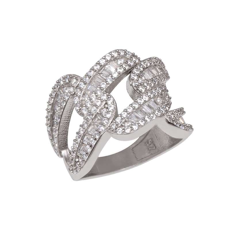 انگشتر نقره زنانه مدل 22194 انگشتر نقره زنانه مدل 22194