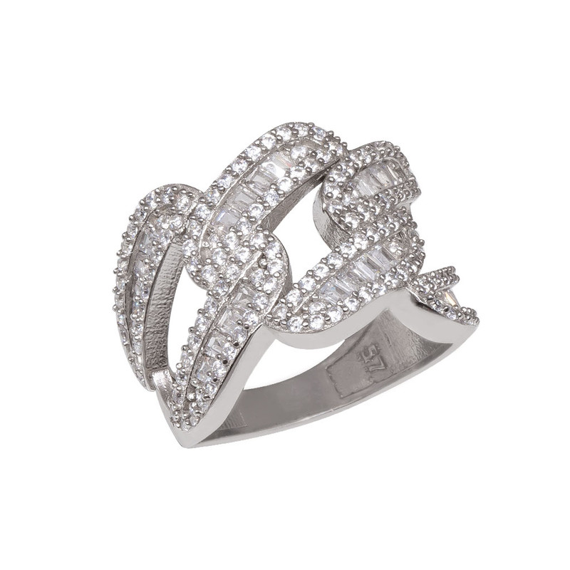 انگشتر نقره زنانه مدل 22194 انگشتر نقره زنانه مدل 22194