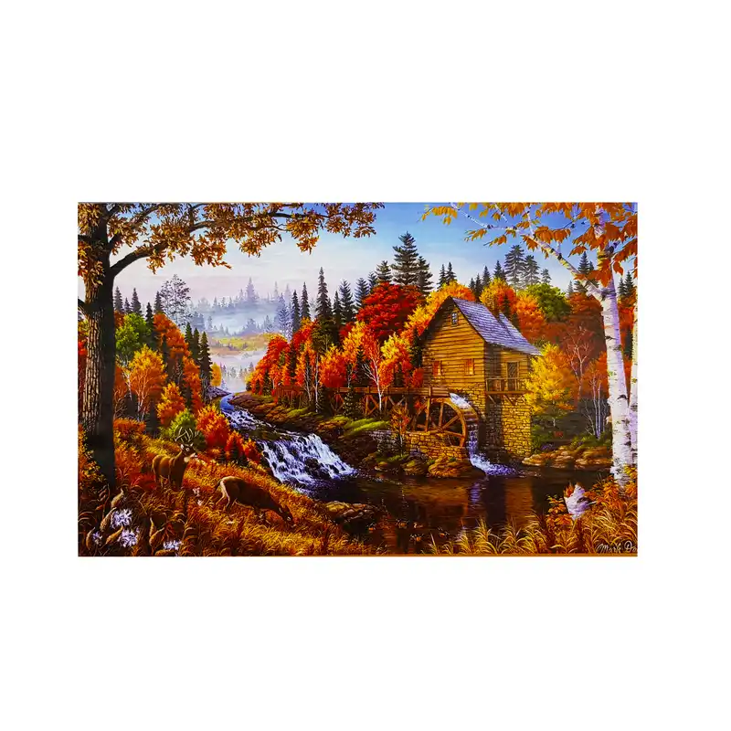 پازل 1000 تکه ایران پازل طرح کلبه پاییزی