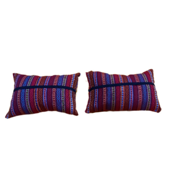 پشت گردنی صندلی خودرو مدل جاجیم مجموعه 2 عددی