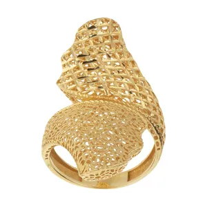 انگشتر طلا 18 عیار زنانه آلند مدل BGR4