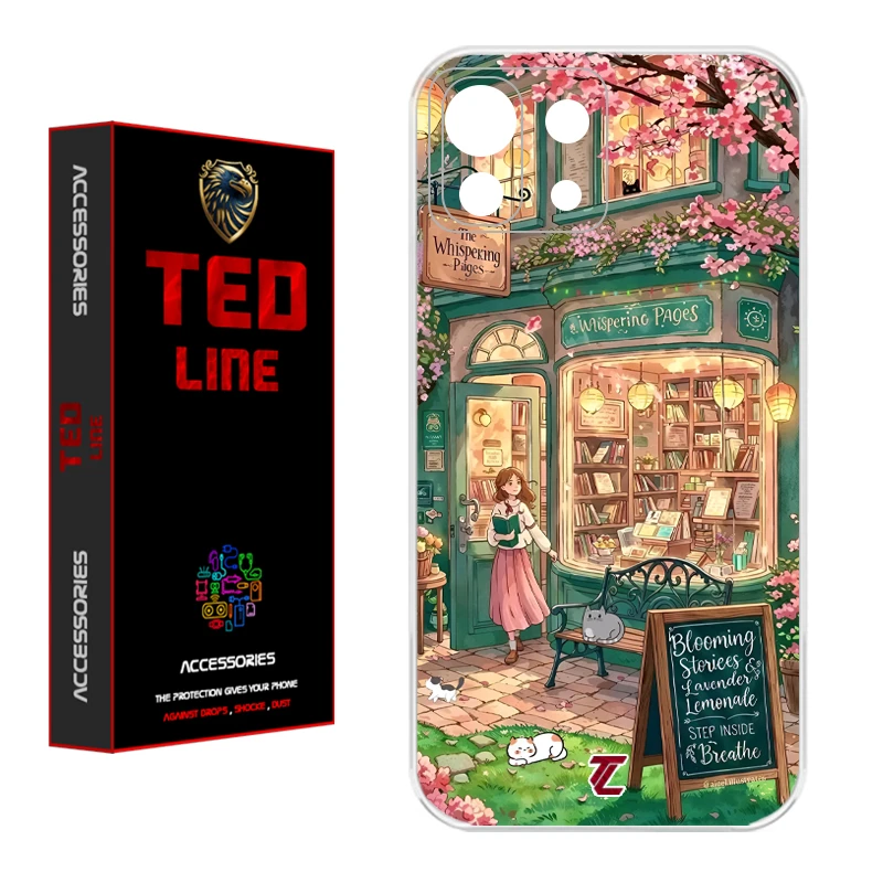 کاور تدلاین طرح دختر کد 1225 مناسب برای گوشی موبایل شیائومی Mi 11 Lite