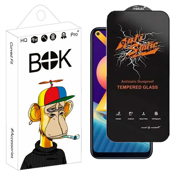 محافظ صفحه نمایش بوک مدل Antistatic Glavers مناسب برای گوشی موبایل سامسونگ galaxy A11 / M11