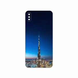 MAHOOT Dubai City Cover Sticker for Apple iPhone XS Max