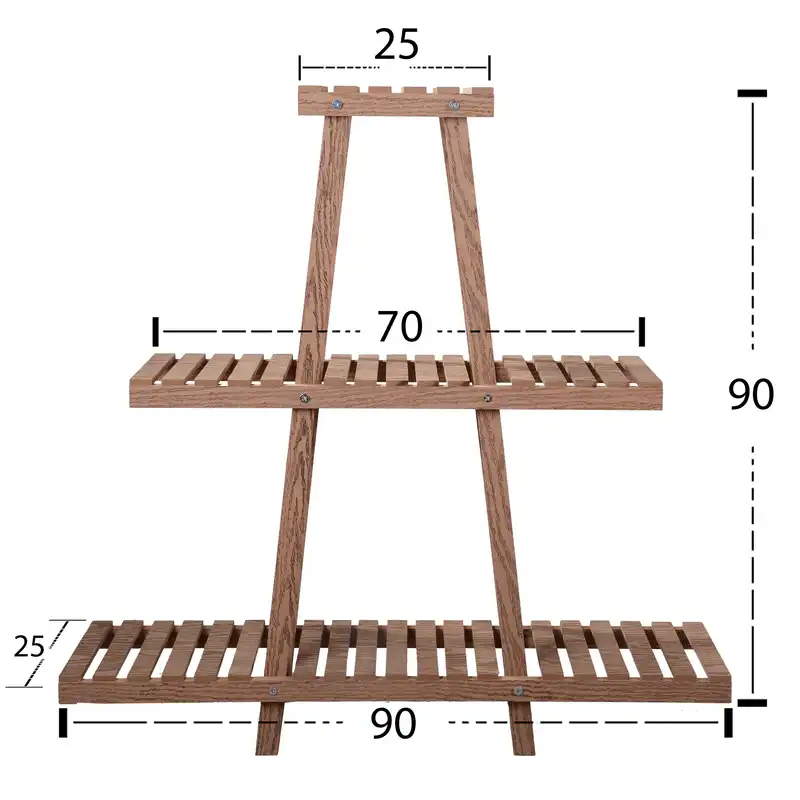 استند گلدان مدل هرمی B1