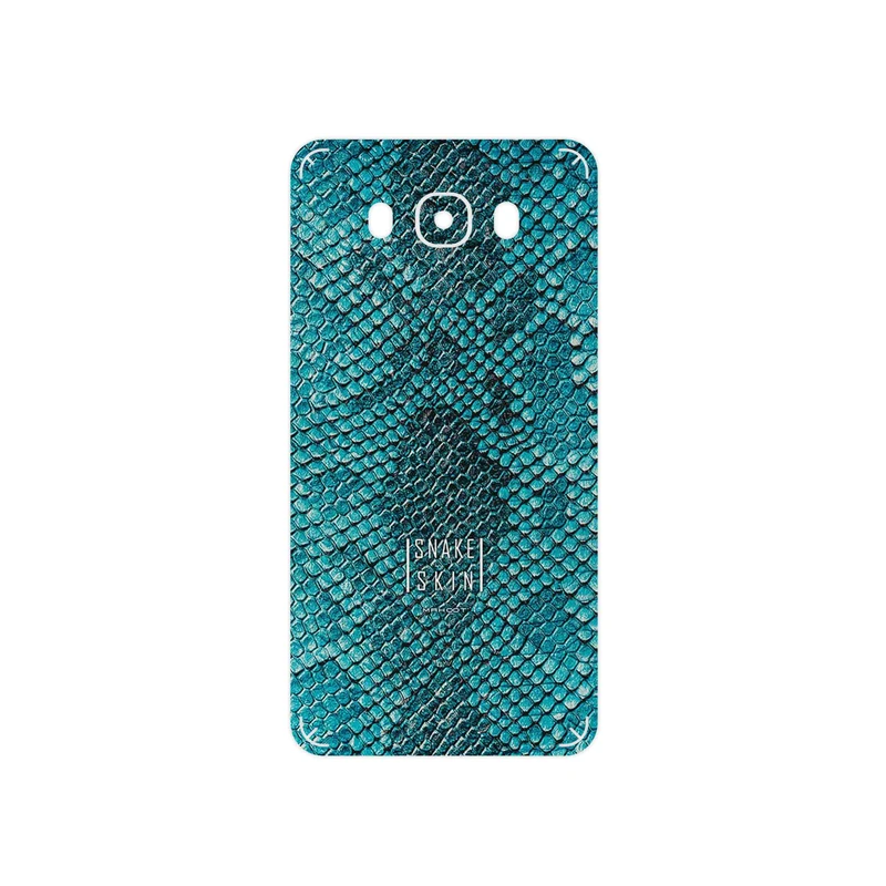 برچسب پوششی ماهوت مدل Blue Snake Skin مناسب برای گوشی موبایل سامسونگ Galaxy J7 2016