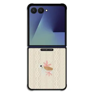 AKAM AMC-WSGZFLIP7-TRICOT-8 Cover For Samsung Galaxy Z Flip 7