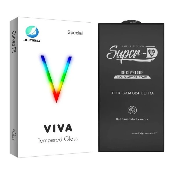 محافظ صفحه نمایش جانبو مدل Super D مناسب برای گوشی موبایل سامسونگ Galaxy S24 Ultra