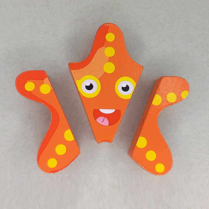 پازل آموزشی مدل جورچین برشی حیوانات دریایی