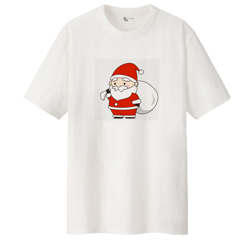 تی شرت آستین کوتاه مردانه مدل بابانوئل