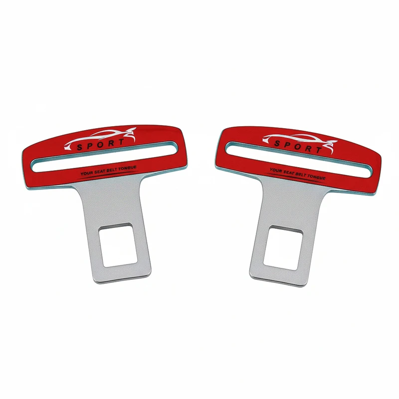 زبانه کمربند ایمنی خودرو مدل T2 بسته 2 عددی