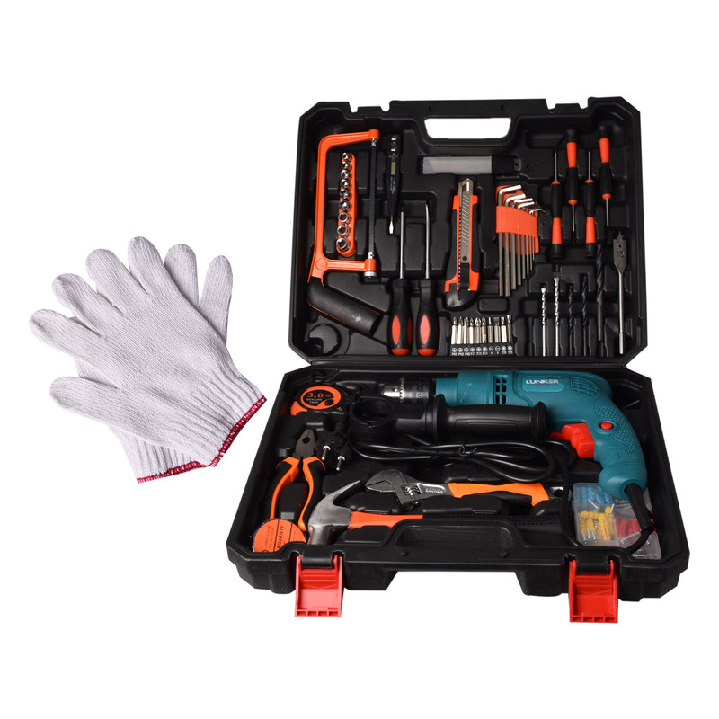 مجموعه 128 عددی دریل چکشی لانکر مدل ID_850 KIT