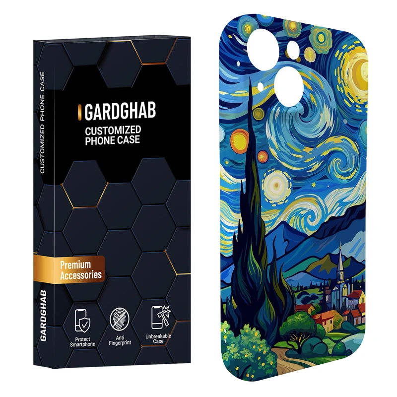 کاور گارد قاب مدل هنری مناسب برای گوشی موبایل iPhone 15