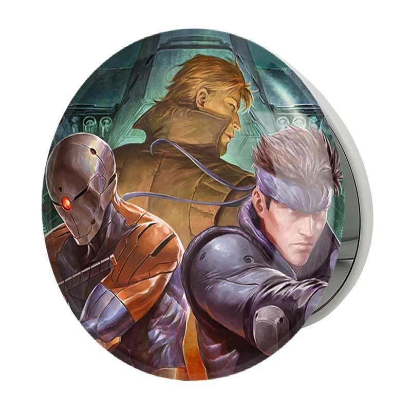 آینه جیبی خندالو طرح بازی متال گیر (Metal Gear) مدل تاشو کد 33136