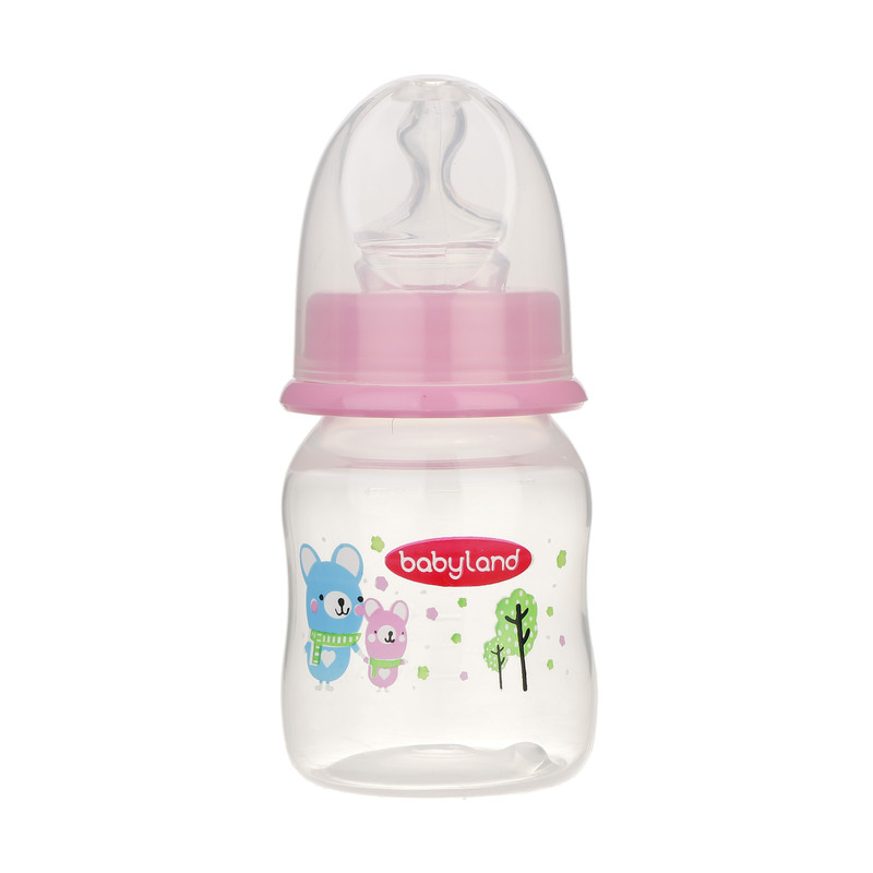 شیشه شیر بیبی لند مدل 307Circus ظرفیت 80 میلی لیتر