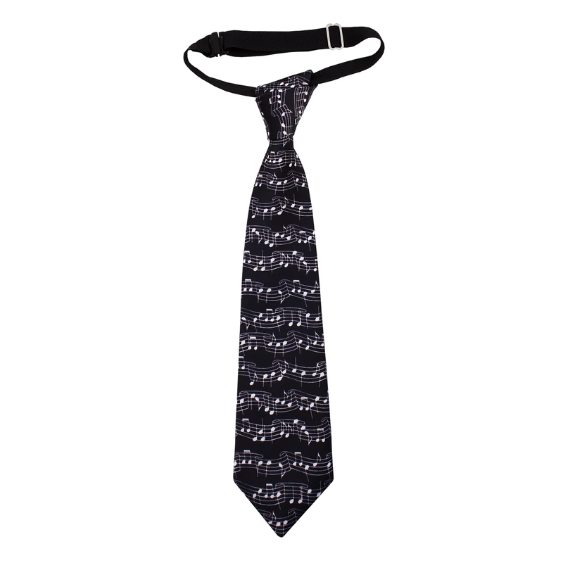کراوات پسرانه مدل نت موسیقی کد 18730
