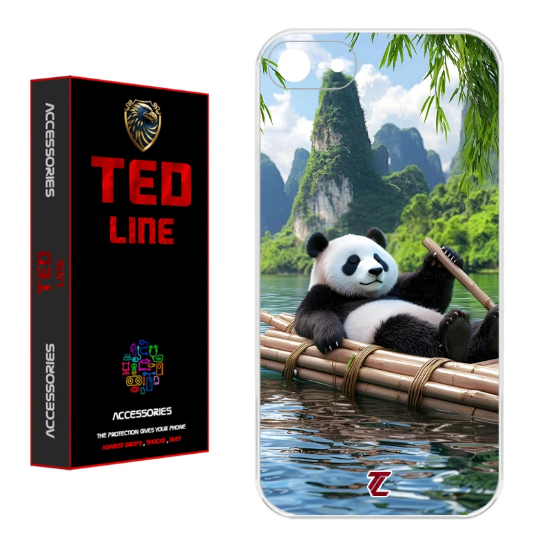 کاور تدلاین طرح پاندا کد 1162 مناسب برای گوشی موبایل اپل Iphone 7 / 8 / SE 2020