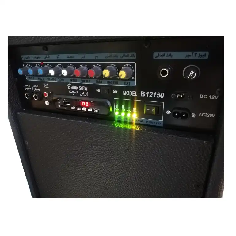 اکو همراه برین صوت مدل 1215 به همراه میکروفن بی سیم