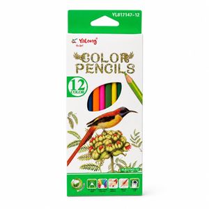 مداد رنگی 12 رنگ یالونگ مدل VIVID کد 02