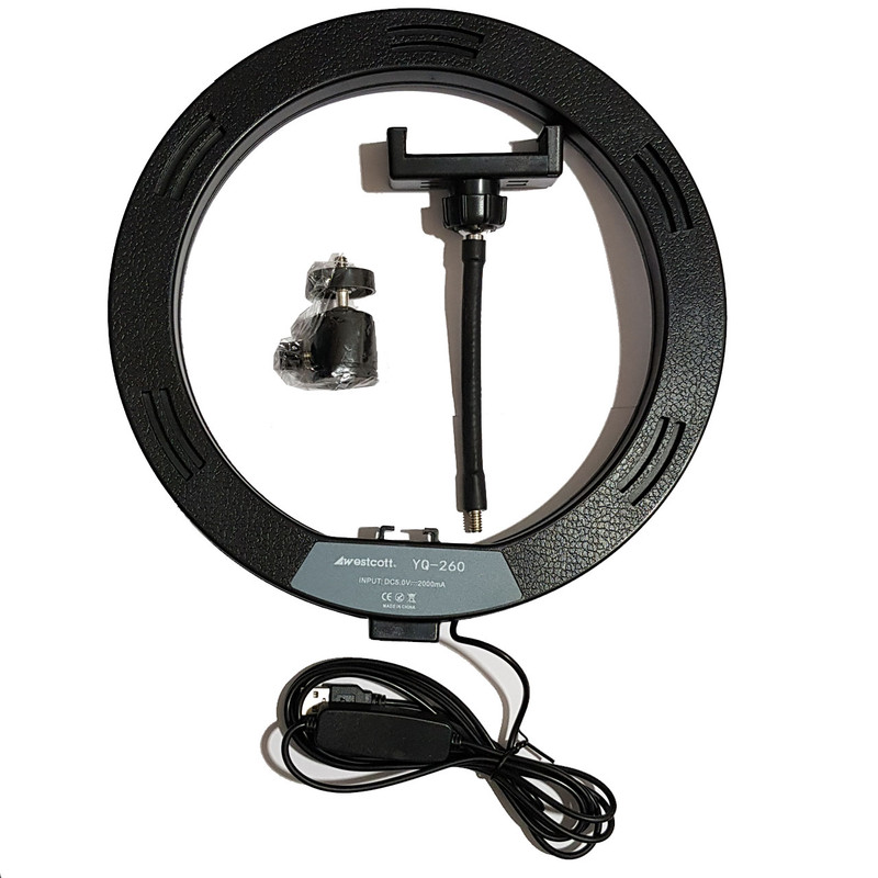 رینگ لایت وسکات مدل YQ-260 3