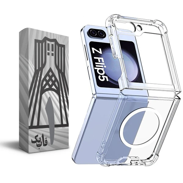 کاور قاب یک مدل مگسیف Helix مناسب برای گوشی موبایل سامسونگ Galaxy Z Flip 6