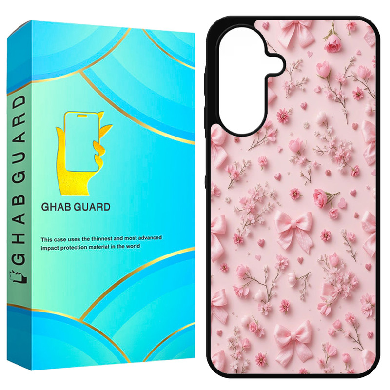 کاور قاب گارد طرح گل و پاپیون مدل GA26 مناسب برای گوشی موبایل سامسونگ Galaxy A26 5G / A17 5G