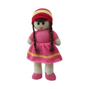 نقد و بررسی عروسک بافتنی مدل دخترک بافت کد 68 توسط خریداران