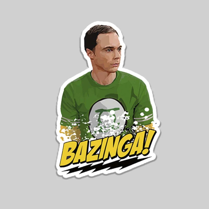  استیکر لپ تاپ طرح بیگ بنگ کد 1338