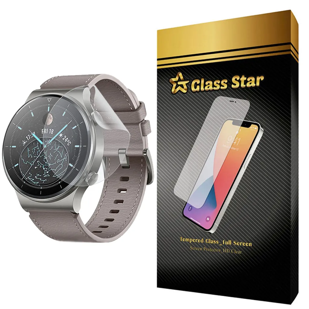 محافظ صفحه نمایش گلس استار نانو مدل TPWGA-Glass مناسب برای ساعت هوشمند هوآوی GT 2 Pro 46mm