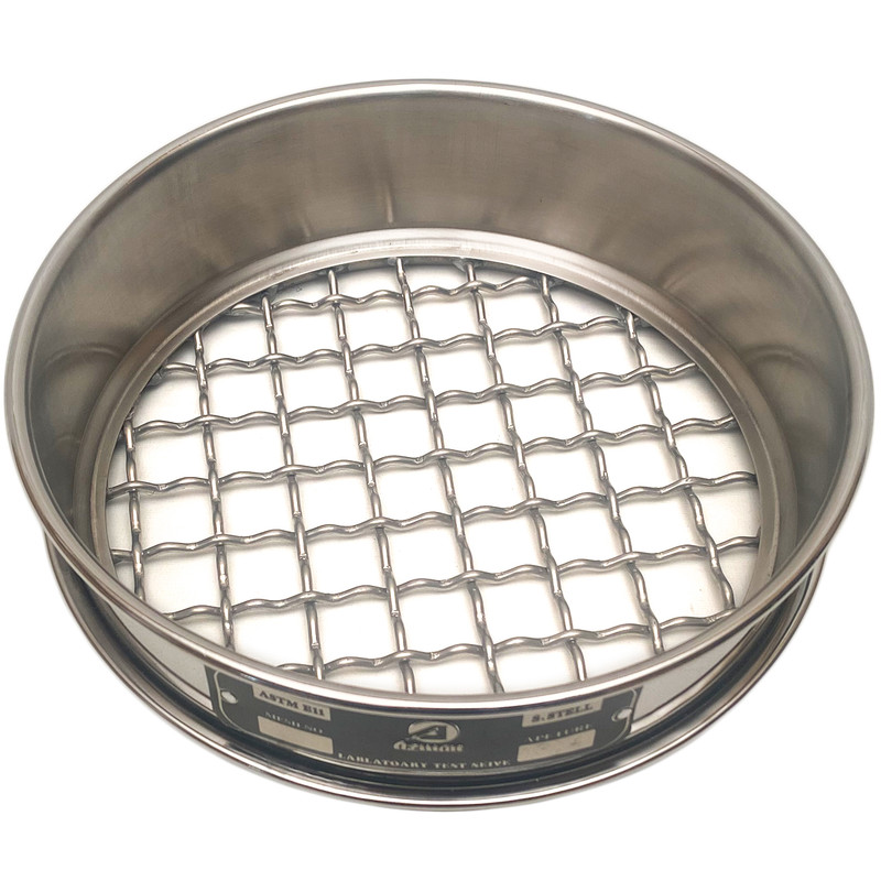 الک آزمایشگاهی آزمان مدل Mesh 3/4 الک آزمایشگاهی آزمان مدل Mesh 3/4