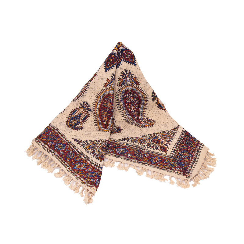 رومیزی قلمکار مدل چاپا کد 02