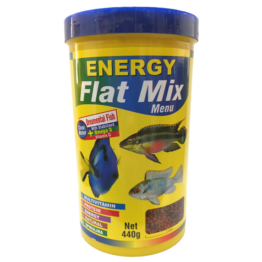 غذای ماهی انرژی مدل FLAT MIX MENU وزن 440 گرم