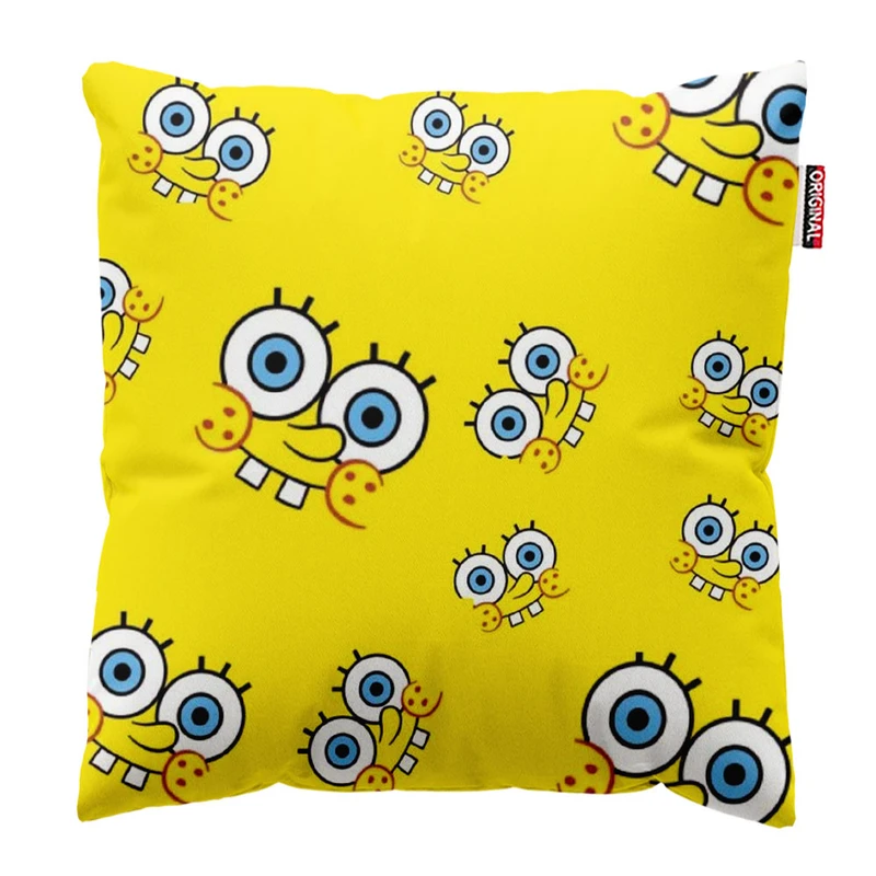  کوسن پاد آفرین طرح باب اسفنجی کد 1855 سایز 30*30 سانتی متر