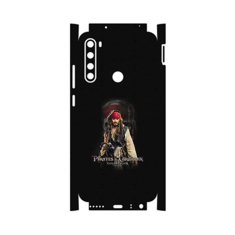 برچسب پوششی ماهوت مدل PIRATES OF THE CARIBBEAN-FullSkin مناسب برای گوشی موبایل شیائومی Redmi Note 8 2021