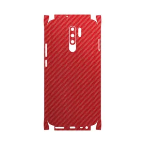 MAHOOT Red-Fiber-FullSkin Cover Sticker for Xiaomi Redmi 9