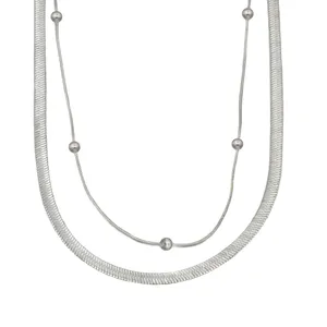 گردنبند دخترانه مدل ماری دولاین توپی