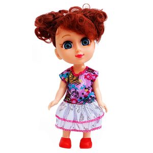 نقد و بررسی عروسک طرح دختر مدل Cute Girl ارتفاع 18 سانتی متر توسط خریداران