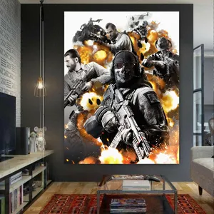 پوستر دیواری طرح گیم CALL OF DUTY مدل SDT1028