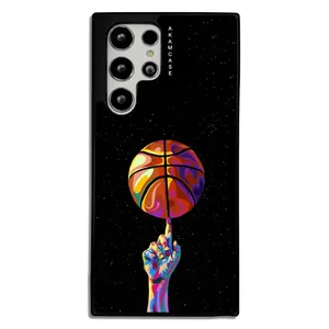 AKAM AMC-WSGS22U-BASKETBALL4 Cover For Samsung Galaxy S22 Ultra