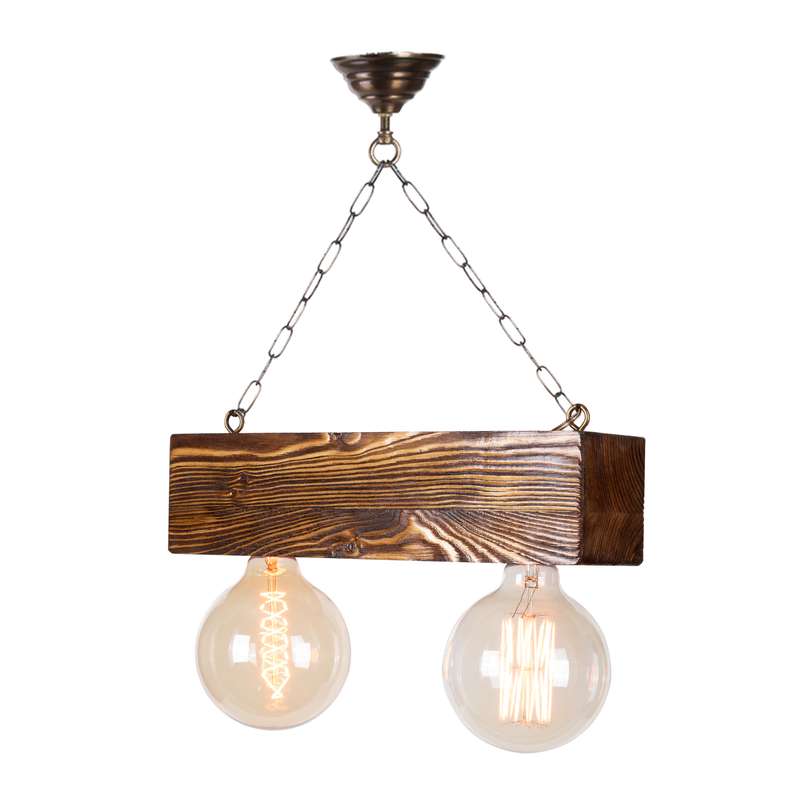 چراغ آویز مدل 2 شعله