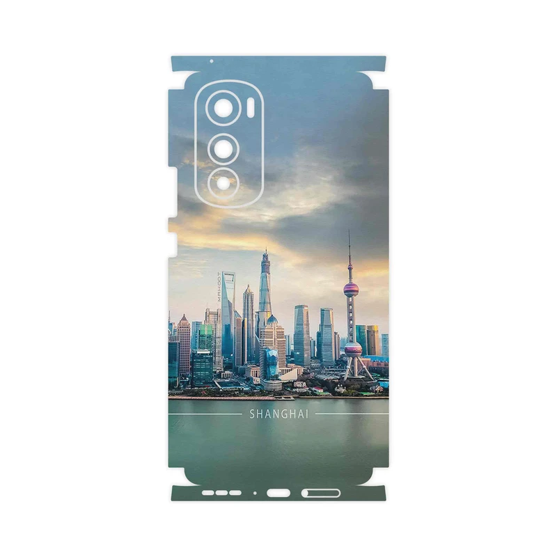 برچسب پوششی ماهوت مدل Shanghai_City-FullSkin مناسب برای گوشی موبایل موتورولا Edge 30