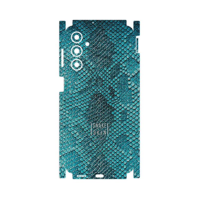 برچسب پوششی ماهوت مدل Blue Snake Skin-FullSkin مناسب برای گوشی موبایل سامسونگ Galaxy F54