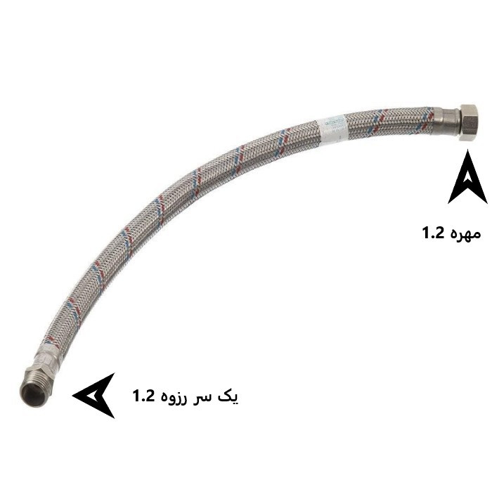 شلنگ رابط پیسوار مدل 1.2 کد 40 شلنگ رابط پیسوار مدل 1.2 کد 40