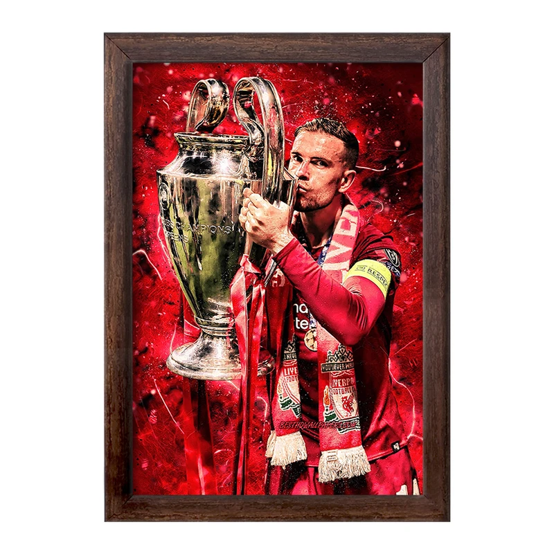 تابلو خندالو طرح جردن هندرسون Jordan Henderson کد 28911