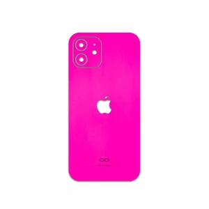 MAHOOT Phosphorus-Pink Cover Sticker for Apple iPhone 12